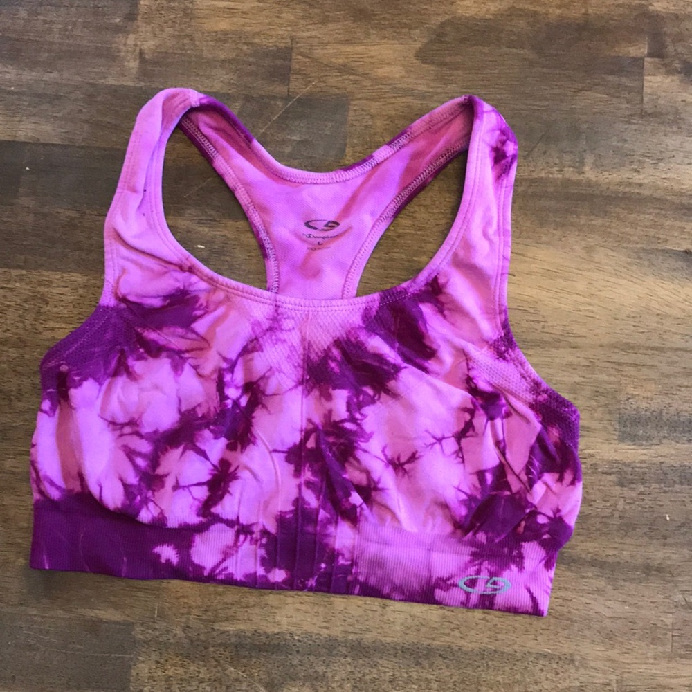 Target sports bra tie dye